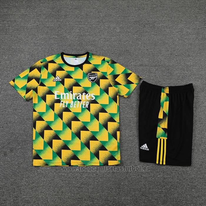 Chandal del Arsenal Manga Corta 2022-2023 Verde - Pantalon Corto